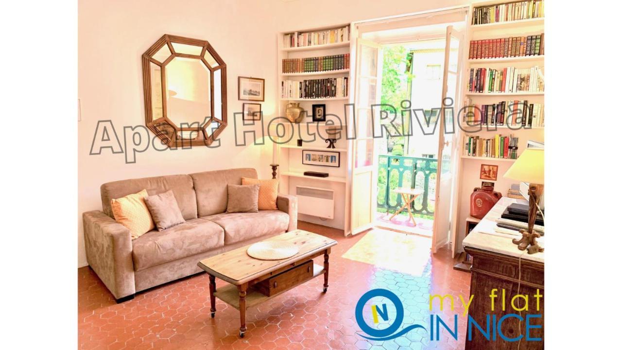 Aparthotel Riviera - Balcon Honore 1 - Old Town - 5 Mn Promenade Des Anglais Et Plage - Charme Absolu - Appartement 2 Pieces Avec Balcon Ac - Vue Mer Et Ville Nice Exteriér fotografie