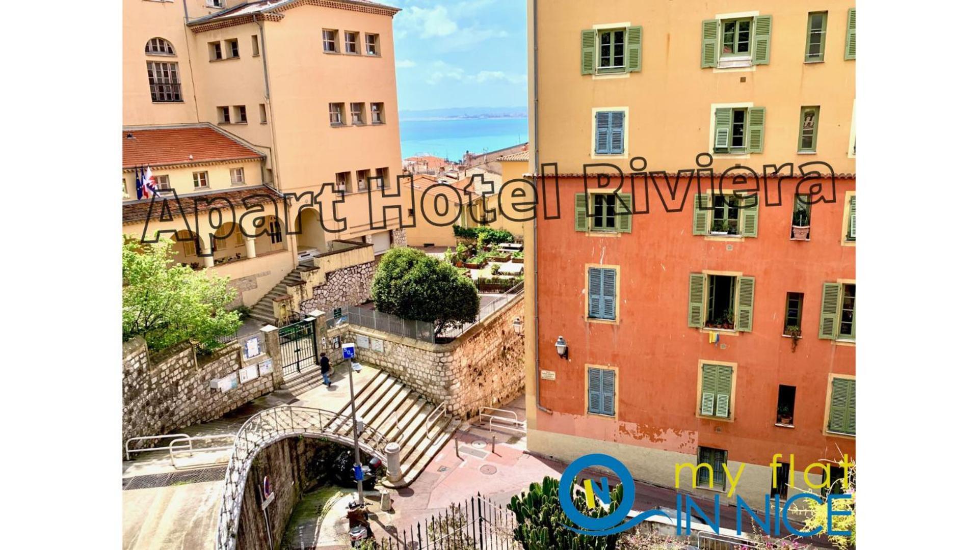 Aparthotel Riviera - Balcon Honore 1 - Old Town - 5 Mn Promenade Des Anglais Et Plage - Charme Absolu - Appartement 2 Pieces Avec Balcon Ac - Vue Mer Et Ville Nice Exteriér fotografie